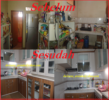 kitchen Set minimalis, kitchen set cantik - Persembahan Dwitama Arsindo
